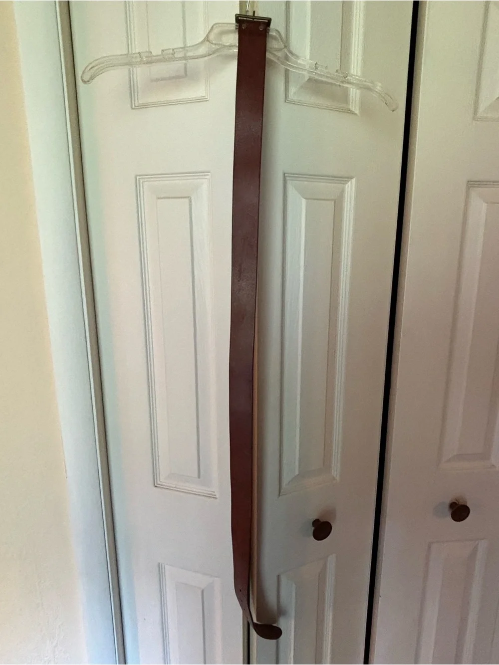 Euc j crew leather belt, large - Picture 2 of 6